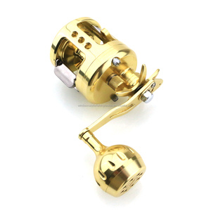 Moulinet de pêche Baitcasting en métal, <span class=keywords><strong>grande</strong></span> taille, 9BB, 5.1:1, pour pêche à la traîne, en eau salée, dans l'océan, à la plage - Product Image 4