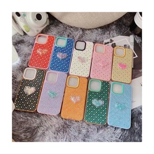 สาวเพชรสวยหนังโทรศัพท์กรณีรัก Quicksand สำหรับ Oppo A54 A15 A9 2020 A3S F19 Reno7 5G <span class=keywords><strong>Reno6</strong></span> 4G - Product Image 1