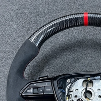 Volant sport en fibre de carbone RS pour Audi R8 TT TTRS C7 S7 S3 S6 S4 A4 B8 RS3 SQ5 S5 B9 A6 C8 A3 A5 A6 A7 A8 Q3 Q5 Q7 C6 C7