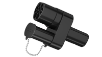 Nouvelle version mise à jour de l'adaptateur EV compact pour connexion serrée DC et AC CCS2-NACS avec protection IP54