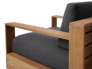 Juego de Sofás de Madera de Teca de Lujo Moderno, Estilo Clásico Nuevo para Exteriores, Patio de Hotel, Parque, Granja o Salón - Product Image 5