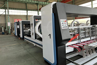 Machine de pliage, collage, couture et cerclage automatique 2800, machine tout-en-un