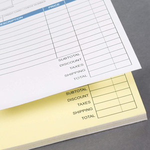 Menu tùy chỉnh nhà hàng bồi bàn đặt hàng hình thức 2ply carbonless đặt hàng cuốn sách bán hàng hóa đơn cuốn sách 140x210mm Waiter thứ tự A5 nhận giấy - Product Image 5