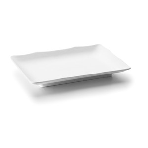 Piatto rettangolare bianco da portata per piatti e vassoi - Product Image 1