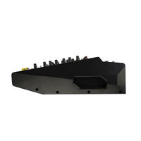 Mixer Amplifier Audio Profesional 8-Kanal 16DSP Bertenaga USB untuk Kontroler DJ Bahan Logam Fitur MP3