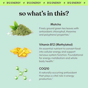 Etiqueta privada Matcha + B12 Gummy - Zero-Crash Clean Energy, Vegano, 10 días OEM - Product Image 3
