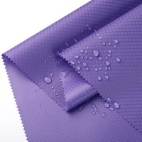 Tissu Oxford Ripstop enduit de PU polyester 420d de couleur personnalisée pour la fabrication de sacs