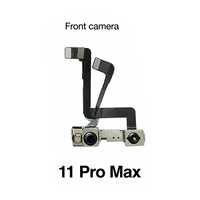 Caméra frontale pour iPhone 11 11 Pro compatible avec 11 Pro Max avec câble flexible, pièces de réparation de téléphone, pièces de rechange