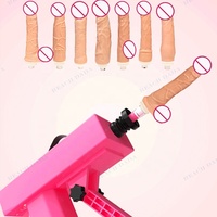 Hochwertige, Verstellbare, Intelligente und Automatische Sexmaschine für Erwachsene, Vibrationspistole mit Dildo für Frauen, Umweltfreundlicher Vibrationsmassager