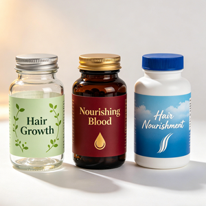 Capsules dures de luxe réputées pour la croissance capillaire, formule douce, nourrissent la vitalité du cuir chevelu, préviennent la chute des <span class=keywords><strong>cheveux</strong></span> et préviennent leur desserrage naturel. - Product Image 3