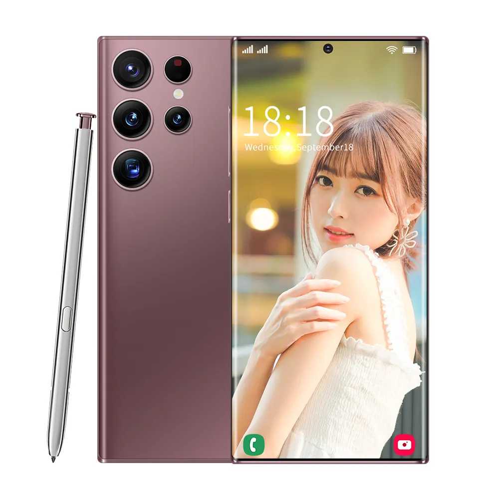 Nova versão s23 ultra wifi alta fidelidade gps televisão 5g smartphone 32MP + 64MP câmera smartphones 5g smartphones android 11 12 13