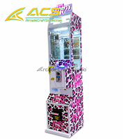 Machine de jeu à griffes américaine personnalisable ACS Source Factory pour centres d'amusement et distributeurs de cadeaux, avec construction en plastique et métal