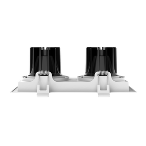 5w 9w Commercial Shop Hotel Ceiling Adjustable Double square Multiple Spotlight Recessed Mounted Cob Led <strong>Grille</strong> <strong>Light</strong> - Product Image 6