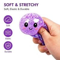 Boîte mystère de squishies en forme de boulette, qualité alimentaire, emballage de présentation prêt à l'emploi, squishies mystères, ornement anti-stress de bureau
