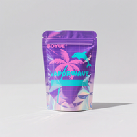 Sachet Doypack Transparent Personnalisé avec Fermeture Ziplock pour Emballage Alimentaire Sec, Thé, Café et Snacks