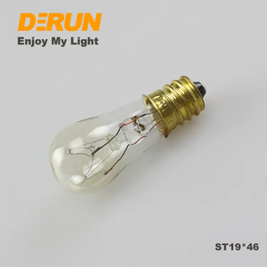 <span class=keywords><strong>Ampoule</strong></span> Incandescente pour <span class=keywords><strong>Lampe</strong></span> à <span class=keywords><strong>Sel</strong></span> Mini Transparente T20 T25 ST26 ST19 15W 25W Dépolie E12 E12S E14 110V 230V, INC-MINI-E12 - Product Image 4