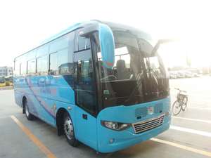 Diesel 35 asientos autobús para la venta Cummins frente del autobús del motor LCK6840D Color ajustable Transmisión de tipo de origen de la dirección LHD - Product Image 5