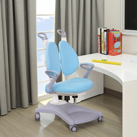 Chaise d'apprentissage moderne pour enfants, réglable en hauteur, à bascule, en plastique, design ergonomique, anti-assissement, portable, directement de l'usine
