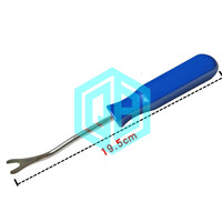 Tournevis extracteur d'ongle extracteur V forme tête Tack Lifter clou agrafe Rivet Tack extracteur adapté pour Auto voiture réparation menuiserie clous