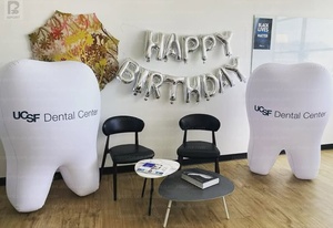 Personaje Dental Inflable Gigante con Logotipo Personalizado, Dientes Inflables para Promoción de Clínicas/Campañas de Salud Bucal/Educación/Venta Minorista - Product Image 4