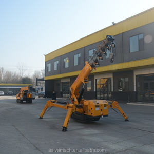 Nuovo Grua Cingolata Girevole a 360 Gradi 2026, Grua a Ragno da 3 Tonnellate con Braccio Telescopico, Azionamento Idraulico Diesel, Modello EPFC Shandong - Product Image 2
