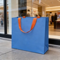 Sacs cadeaux en papier personnalisés de luxe, écologiques, avec poignée, sacs de shopping de marque, emballages cadeaux, vêtements