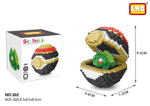 Bambini colore 20 diversi Anime Pokemoned ball plastica collegamento mini building block giocattoli <span class=keywords><strong>poke</strong></span> ball - Product Image 4