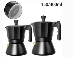 Cafetière Moka Portable 150ml 300ml, Percolateur à Expresso <span class=keywords><strong>Italien</strong></span>, Cafetière Moka Italienne pour le Café <span class=keywords><strong>Vert</strong></span>, Idéale pour les Entreprises - Product Image 3