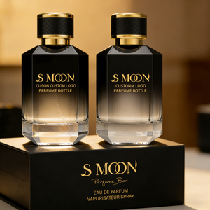 Nuevo Diseño Personalizado, Botella de Perfume de Vidrio Negro Degradado de 50 ml, Atomizador de Niebla Fina, Botellas de Perfume de Lujo de 50 ml con Caja - Product Image 4