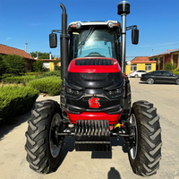 Mini-tracteur à quatre roues motrices personnalisé en gros pour l'agriculture de précision et les opérations sur le terrain à haute efficacité