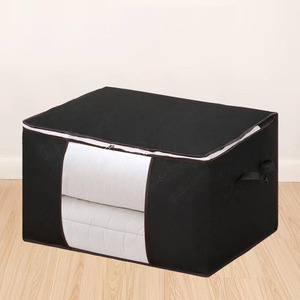 Lot de 6 sacs de rangement pour vêtements de 90 L, sacs de rangement pliables pour couvertures, contenants de rangement pour organiser la chambre - Product Image 6