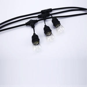 E27 IP65 Waterproof Solar Patio Holiday Garden Wedding Camping Decor Outdoor S14 Bulb 10m 48ft LED Garland Festoon <strong>String</strong> <strong>Light</strong> - Product Image 2