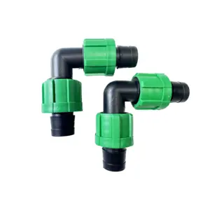 16mm china feito gotejamento fita conectores lock nut maxi válvula para mangueira de controle do sistema de irrigação por gotejamento