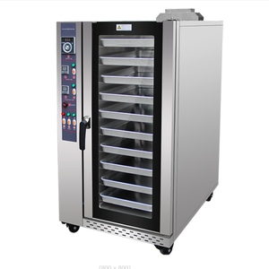 Four à convection commercial pour boulangerie, 5/8/10/12 plateaux, avec commandes numériques - Product Image 1