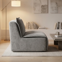 Sofá Cama Chesterfield en Forma de L, Convertible, de Tela Resistente y Relleno de Espuma, Conjunto de Sillas para Piso