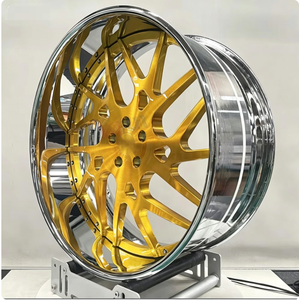 Cerchi in Lega di Alluminio Forgiato Rucci da 24, 26, 28 Pollici 5x114.3 ET20/25mm Nuovi Tre Pezzi Concavi American Force - Product Image 3