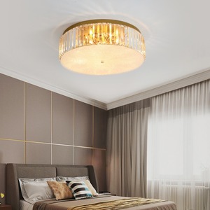 Lampes suspendues de plafond en cristal contemporain de haute qualité IP44 pour Villa hall d'hôtel bureau à domicile salon lustre décoratif - Product Image 2