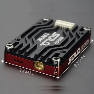 Transmisor de Video RUSHFPV Rush Tank Solo 5.8G VTX con Carcasa CNC, 48 Canales, 1.6W de Alta Potencia y Micrófono Integrado para Drones RC <span class=keywords><strong>FPV</strong></span> - Product Image 6