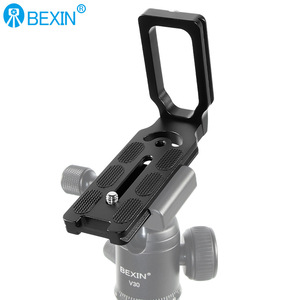 แผ่นยึดกล้องแบบปลดเร็ว BEXIN ทำจากอลูมิเนียมอัลลอย สำหรับติดตั้งกับขาตั้งกล้อง พร้อมสกรูสแตนเลส - Product Image 2