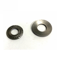 DIN6797 Stainless Steel SS304 Zinc Plated Serrated External Tooth Lock Washer