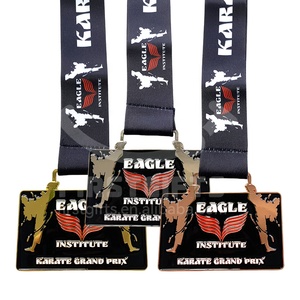 Großhandel Design Blanko-Metall Hochwertige Medaillen Brasilianisches Jiu-Jitsu Medaille Judo Jujutsu Taekwondo Karate Gold Auszeichnung Sportmedaille - Product Image 6