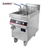 Freidora Eléctrica Industrial Lestov LT-ZLII-E110 de 10KW para Pollo Frito y Papas, para Restaurantes y Cocinas Comerciales