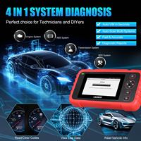 Escáner de Códigos OBD2 Launch X431 CRP123X V3.0 Original, Herramienta de Diagnóstico Automotriz con ABS, SRS, WIFI para Autos OBDII