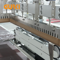 Machine d'emballage sous film rétractable électrique automatique GURKI GPL-5545DI pour l'emballage de boîtes en carton, les applications alimentaires et de boissons