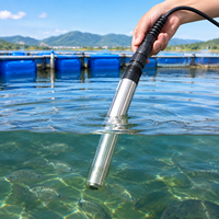 Sensor de Oxígeno Disuelto por Fluorescencia 0-50mg/L IP68 RS485 Modbus, Sonda DO para Estanques de Peces, Estanques de Camarones, Monitoreo de Acuicultura