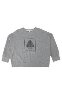 Sudadera Personalizada de Felpa Francesa 100% Algodón, Estampada y Bordada, de Hombros Caídos, Antiarrugas, para Primavera - Product Image 2