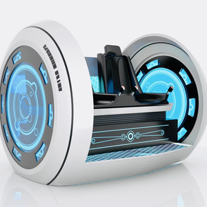 Machine commerciale de jeu de simulateur de cinéma/théâtre de réalité virtuelle de chaise d'oeufs de doubles sièges de 9D <span class=keywords><strong>VR</strong></span> avec le <span class=keywords><strong>casque</strong></span> de <span class=keywords><strong>VR</strong></span> - Product Image 5