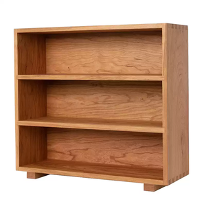 לוגו מותאם אישית בציר 3-שכבה של עץ דובדבן מוצק ספר עץ מלא - Product Image 3