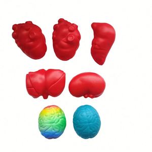 Ballon anti-stress en mousse PU en forme de rein humain, cadeau promotionnel en gros - Product Image 4