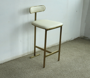 Odern-Silla de barra de hormigón para el hogar, muebles de <span class=keywords><strong>bar</strong></span> con rejilla de ventilación, de estilo antiguo - Product Image 3